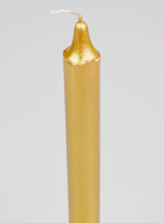 Bougie Couleur Or (pic 4)