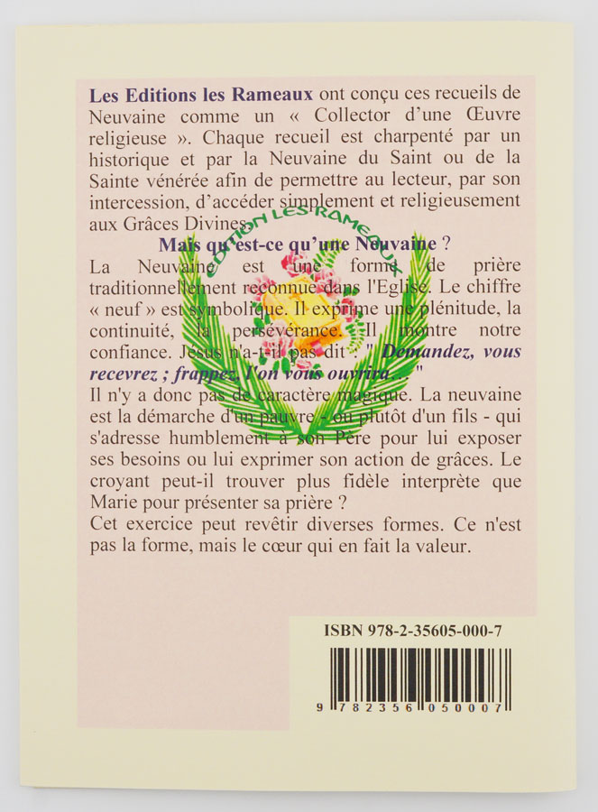 Livret de Neuvaine à l'Immaculée Conception (pic 2)