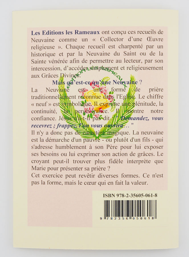 Livret de Neuvaine au Bienheureux Frère Scublion (pic 2)