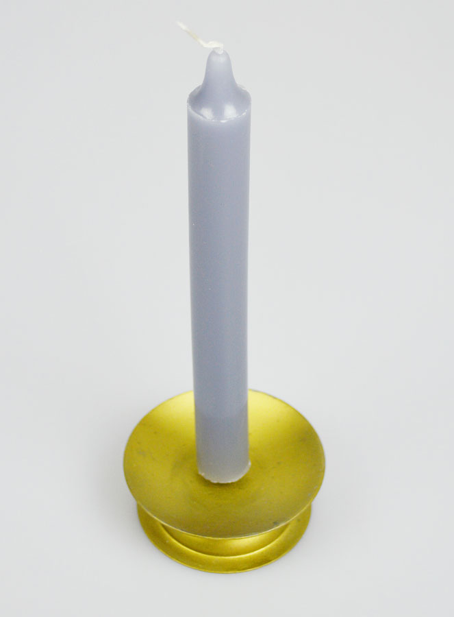 Bougie Teintée Masse Grise (pic 2)