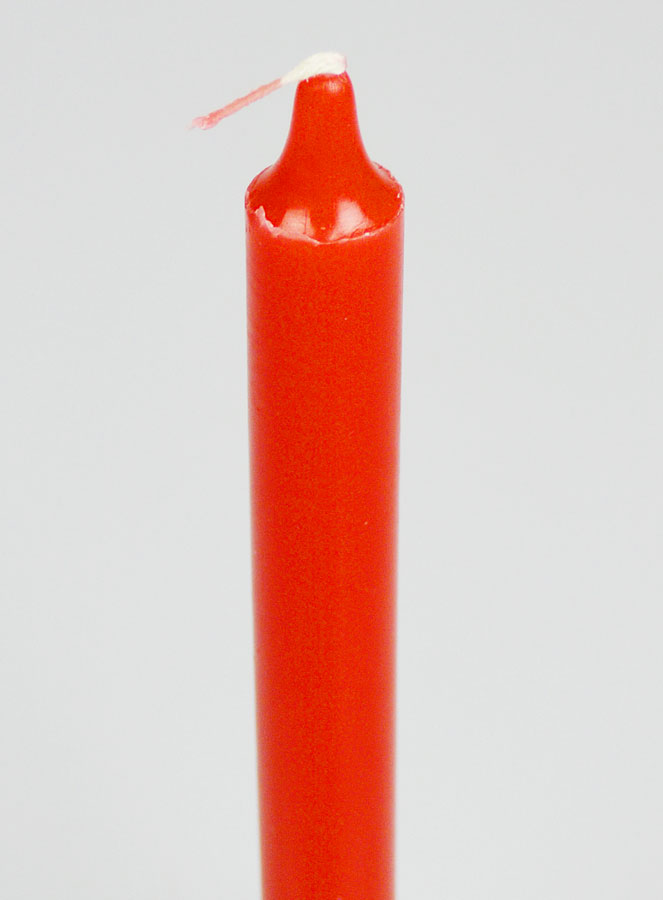 Bougie Teintée Masse Rouge (pic 4)