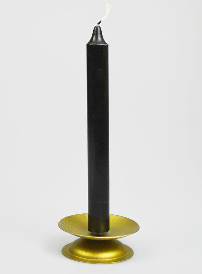 Bougie Teintée Masse Noire (pic 1)
