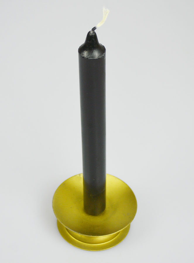 Bougie Teintée Masse Noire (pic 2)