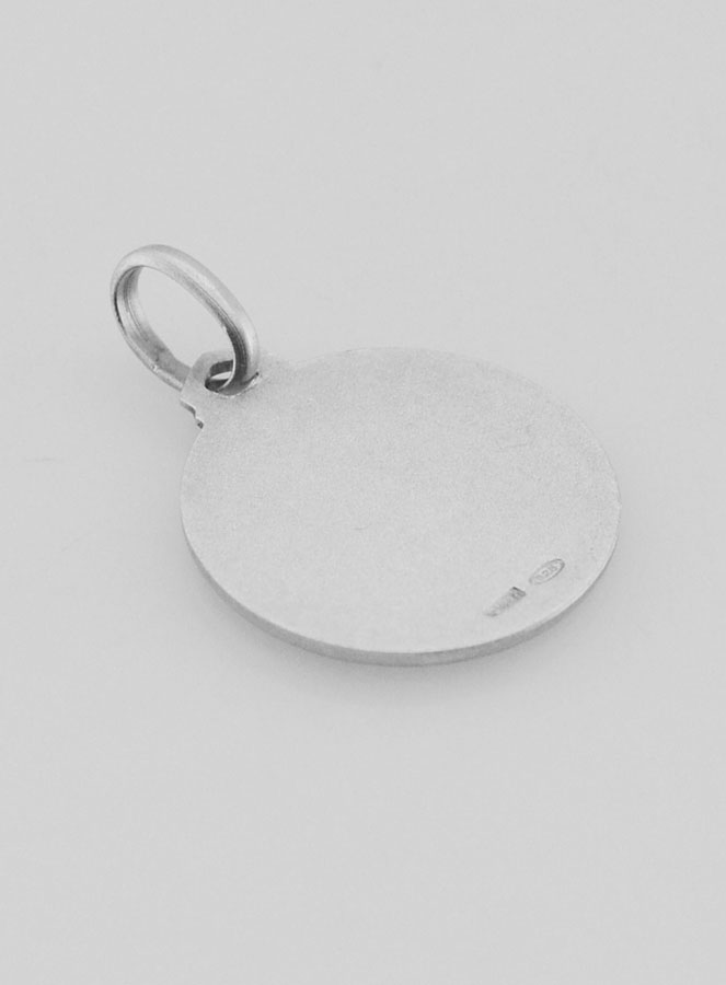 Médaille Saint Michel en Argent Massif - 16mm (pic 4)