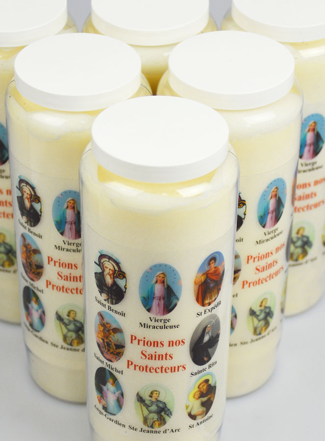 Lot de 6 Bougies de Neuvaine Prier nos Saints Protecteurs (pic 4)