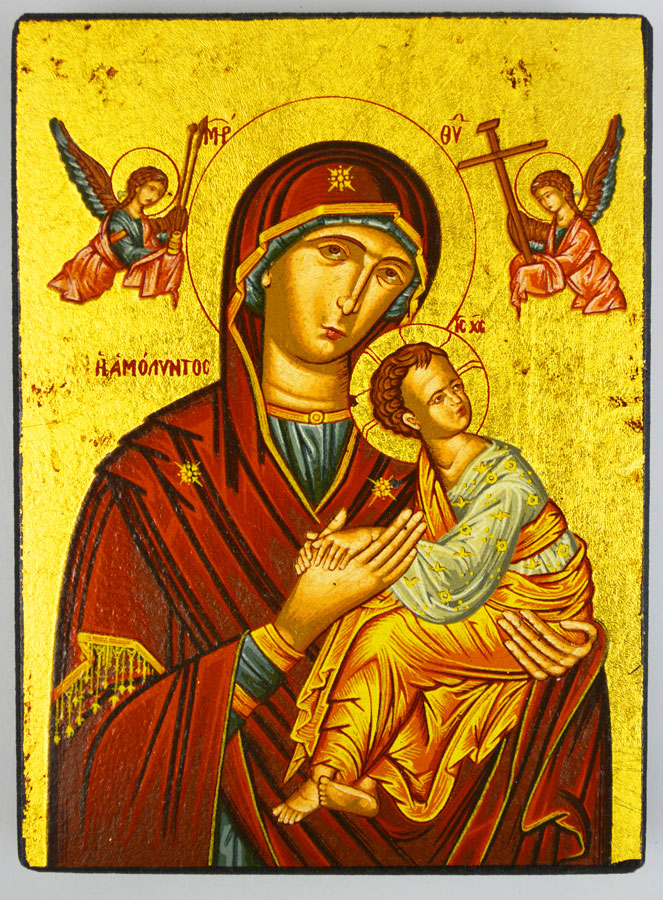Icône de la Vierge du Perpétuel Secours - 12 cm (pic 1)