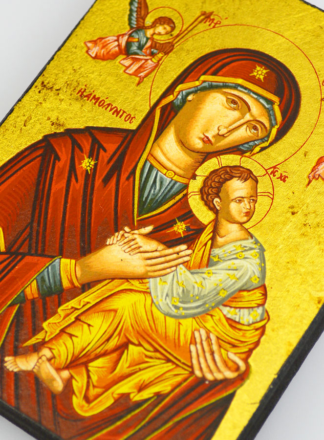 Icône de la Vierge du Perpétuel Secours - 12 cm (pic 3)