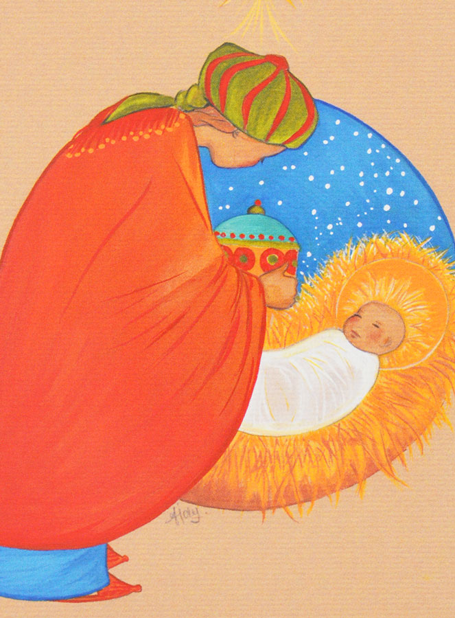 Carte de Voeux Roi Mage - 10 X 15cm (pic 4)