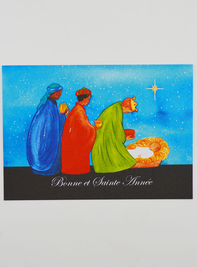 Carte de Voeux Les Rois Mages - 10 X 15cm (pic 1)
