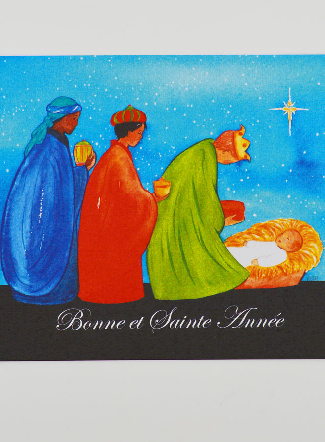 Carte de Voeux Les Rois Mages - 10 X 15cm (pic 2)