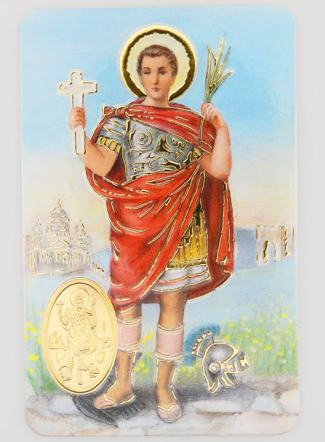 Carte de Prière Médaille Saint Expédit (pic 1)