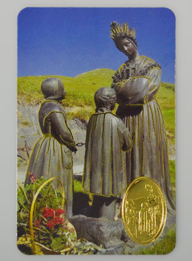 Carte de Prière Médaille Notre Dame de la Salette (pic 1)