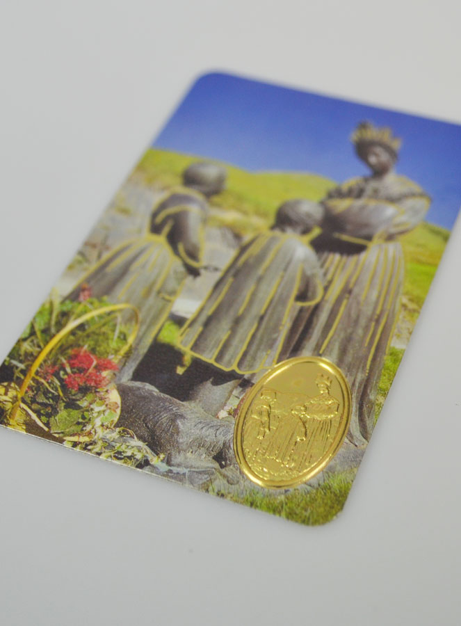 Carte de Prière Médaille Notre Dame de la Salette (pic 3)