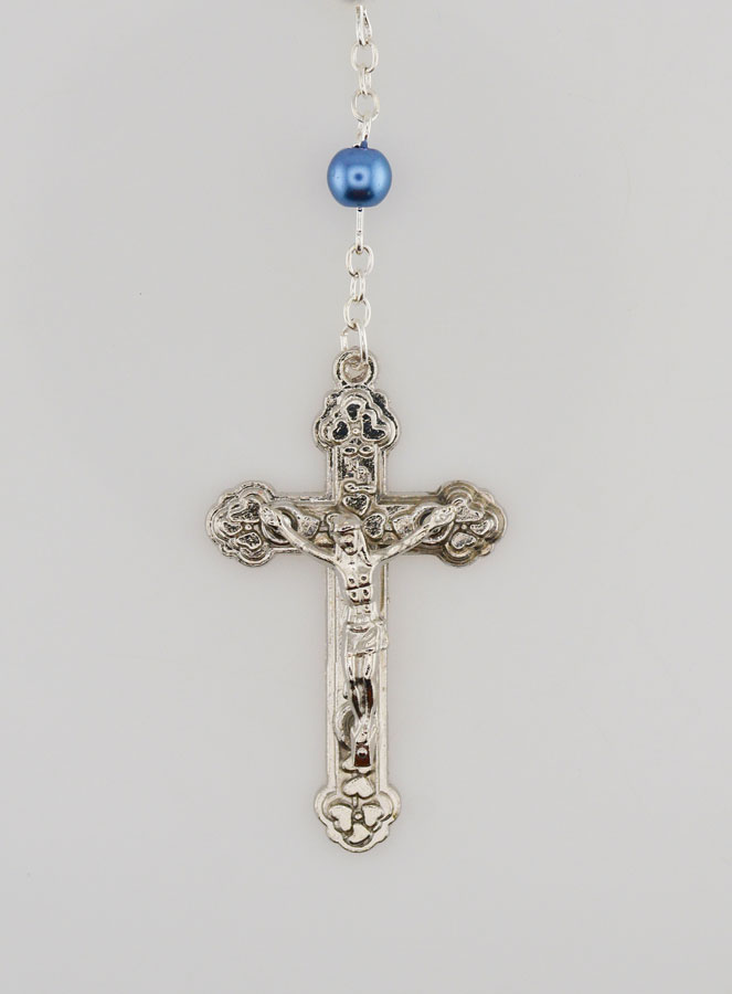 Chapelet de Lourdes Perles de Nacre - Boîte Ecrin (pic 3)