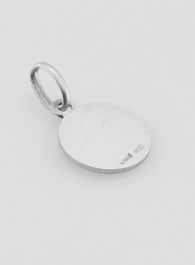 Médaille Sainte Rita en Argent Massif - 10mm (pic 4)