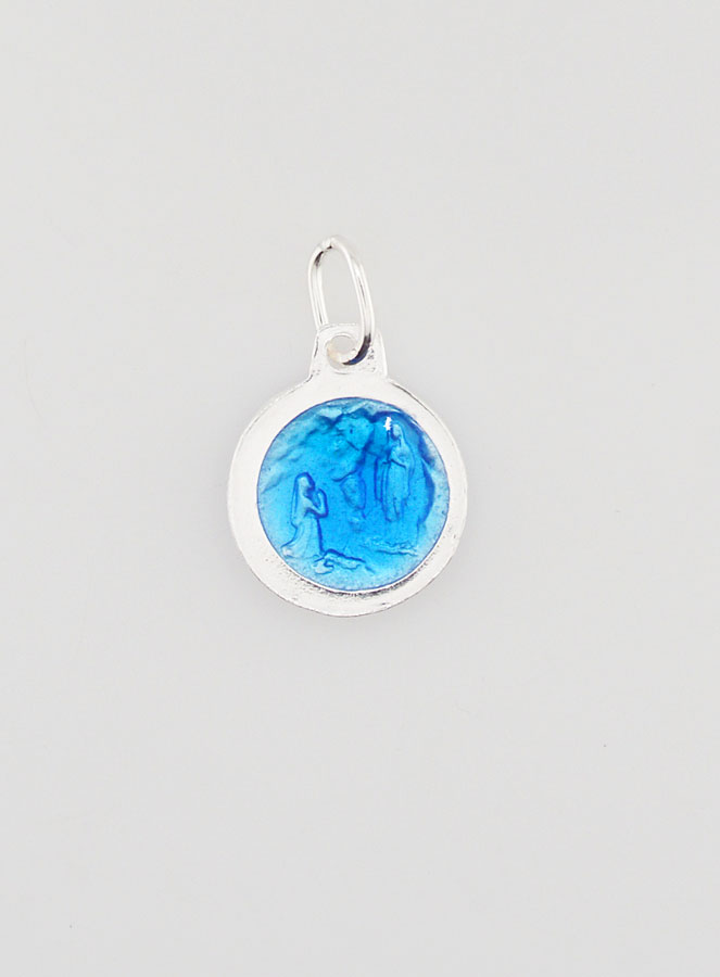 Médaille Profil Vierge Marie - Argent - 12mm (pic 4)