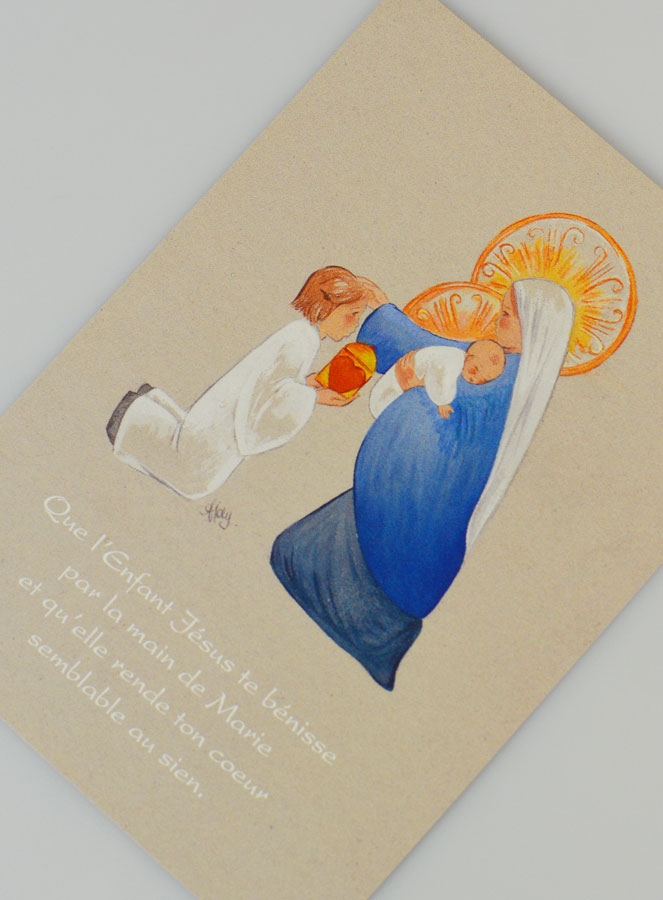 Carte de Communion - Bénédiction Mariale (pic 2)