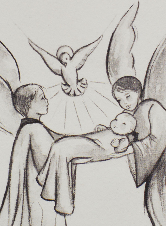 Carte de Baptême - Présentation des Anges du Ciel (pic 4)