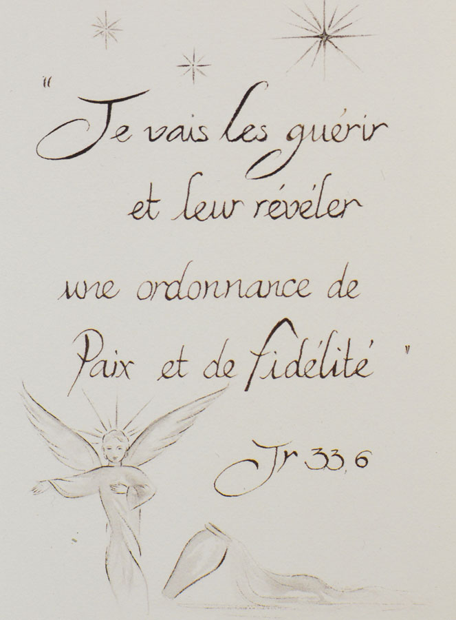 Carte de Prière Guérison - Prophète Jérémie (pic 1)