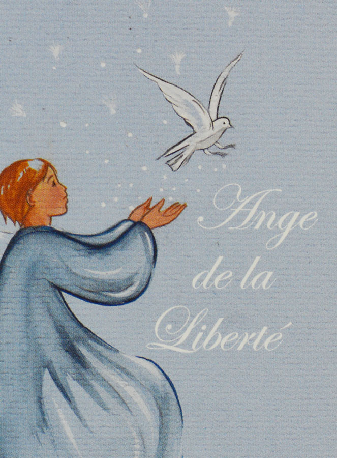 Carte de Baptême - Ange de la Liberté (pic 4)