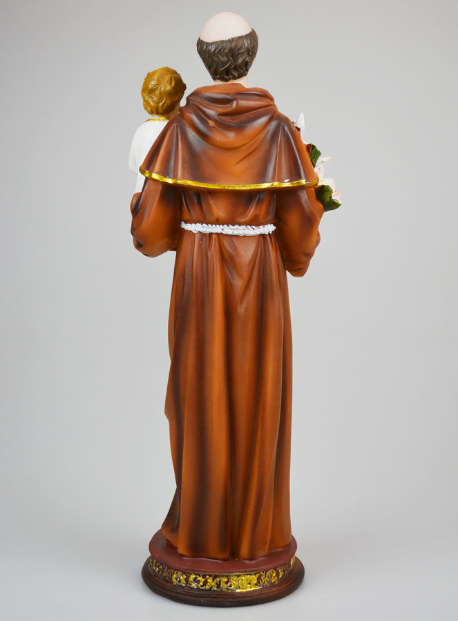 Statue de Saint Antoine de Padoue - 30cm (pic 4)