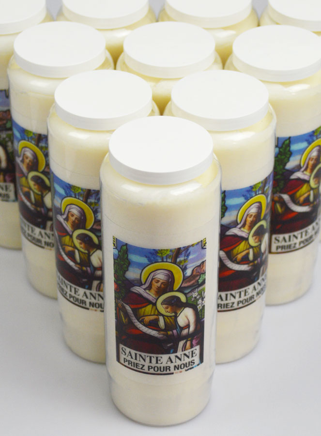 Lot de 10 Bougies de Neuvaine à Sainte Anne (pic 4)