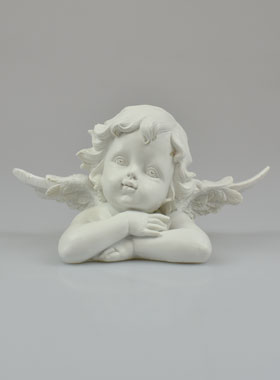 Statue Tête de l'Ange Raphaël - 8 X 15 cm (pic 1)