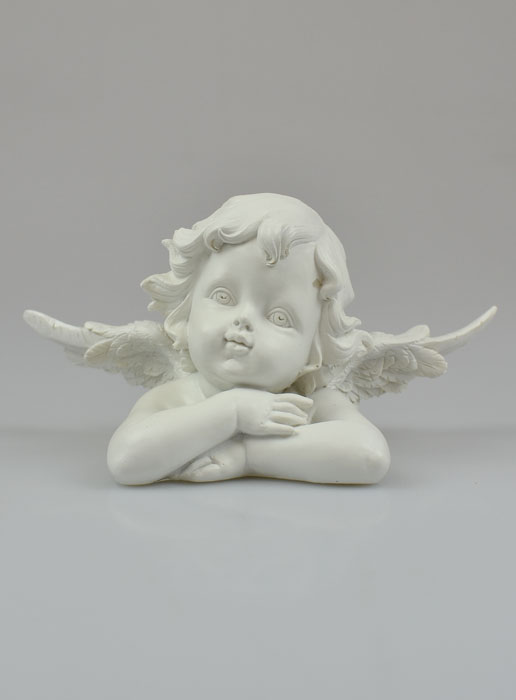 Statue Tête de l'Ange Raphaël - 8 X 15 cm (pic 2)