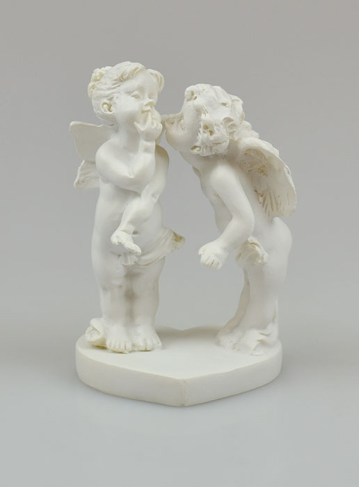 Statue Ange-Gardien au Bisous - 8 cm (pic 2)