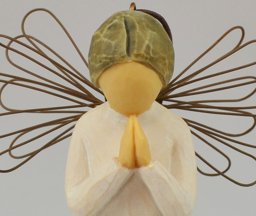 Ange Willow Tree - Ange de Prière (Angel of Prayer) - 11 cm (pic 3)