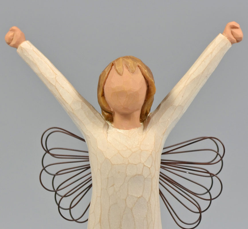 Ange Willow Tree - Ange du Courage - 15 cm (pic 3)