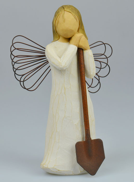 Ange Willow Tree - Ange du Jardin (Angel of the Garden) - 14 cm (pic 2)