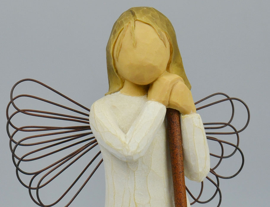 Ange Willow Tree - Ange du Jardin (Angel of the Garden) - 14 cm (pic 3)