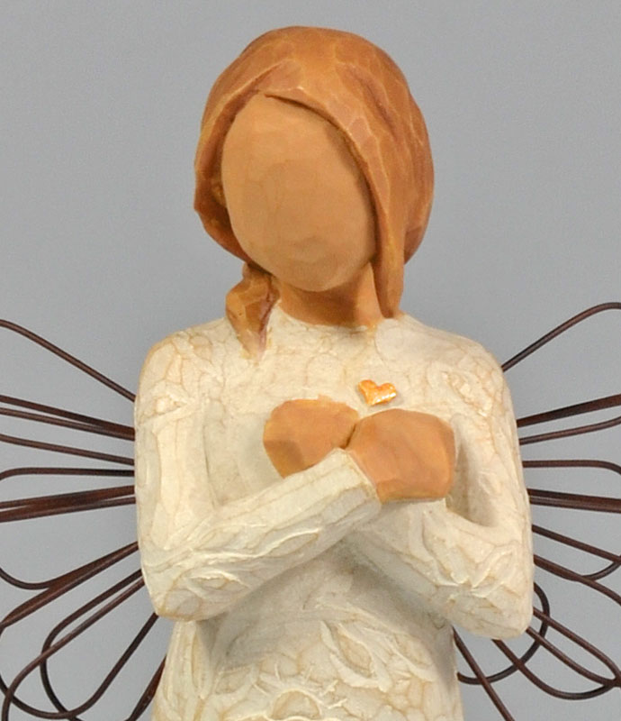 Ange Willow Tree - Ange du Souvenir (Remembrance) - 14 cm (pic 3)