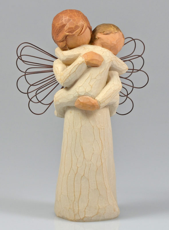 Ange Willow Tree - Etreinte d'Ange-Gardien (Angel's Embrace) - 14 cm (pic 2)