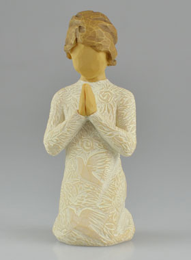Ange Willow Tree - Prayer of peace - 10 cm (pic 1)