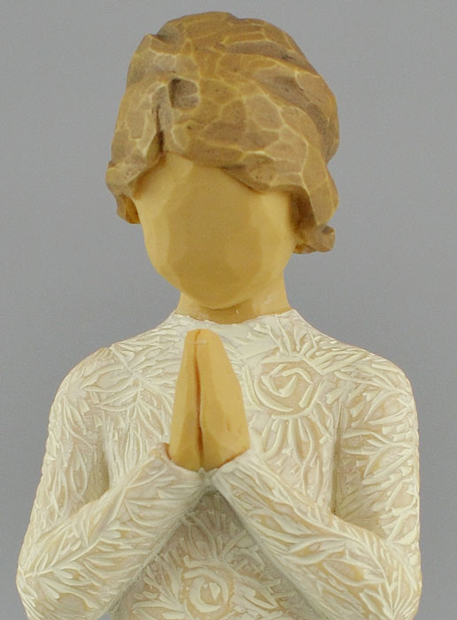 Ange Willow Tree - Prayer of peace - 10 cm (pic 3)