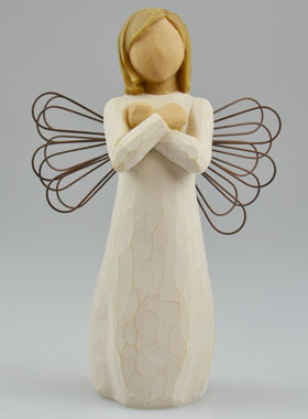 Ange Willow Tree - Sign for love - 14 cm (pic 1)