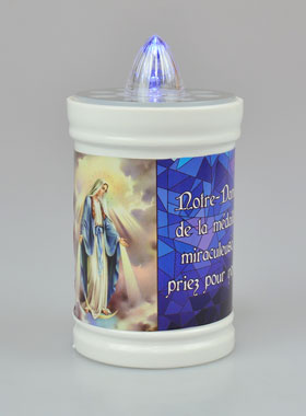 Bougie de la Vierge Miraculeuse - 60 jours (pic 1)
