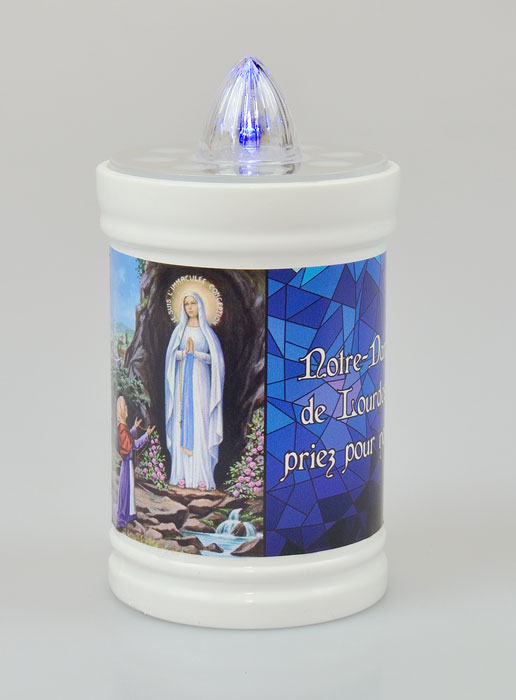 Bougie de Notre Dame de Lourdes - 60 jours (pic 2)