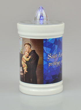 Bougie de Saint Antoine de Padoue - 60 jours (pic 1)