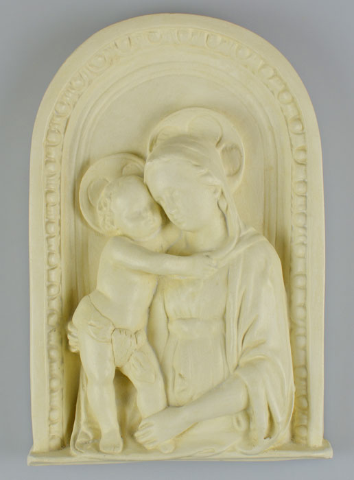 Cadre Bas-Relief Mère de Miséricorde - 20 cm (pic 2)