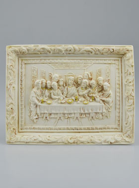 Cadre de la Sainte Cène - 18 cm (pic 1)