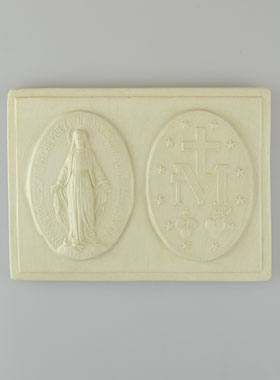 Cadre Icône Médaille Miraculeuse Rue du Bac Paris - 12cm (pic 1)