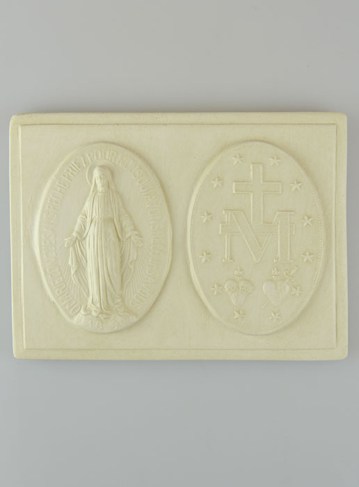 Cadre Icône Médaille Miraculeuse Rue du Bac Paris - 12cm (pic 2)