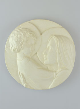 Cadre Icône Vierge de Tendresse - 10cm (pic 1)