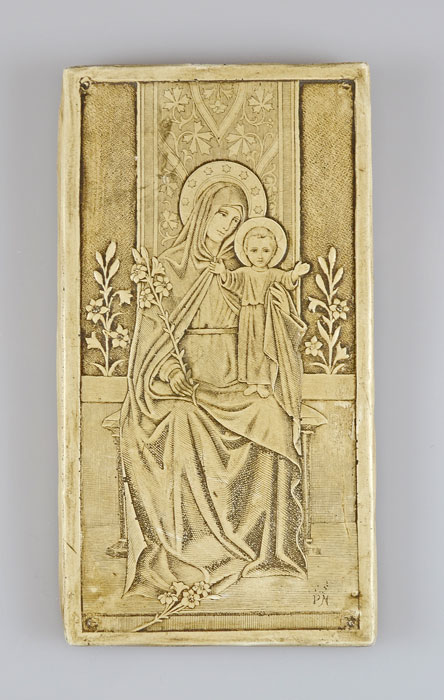 Icône Vierge Marie en Plâtre (pic 2)