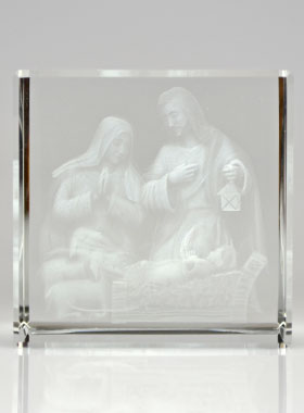 Cadre Laser Nativité de Jésus (pic 1)