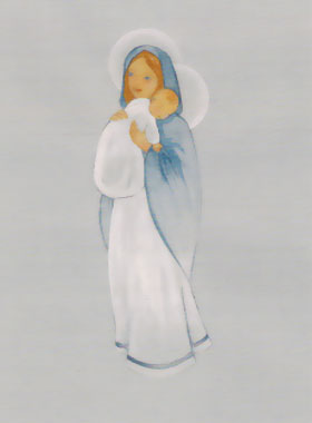 Carte de Baptême - Consécration à Jésus par Marie (pic 1)