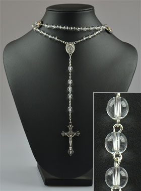 Chapelet Collier Fashion en Perles de Verre (pic 1)
